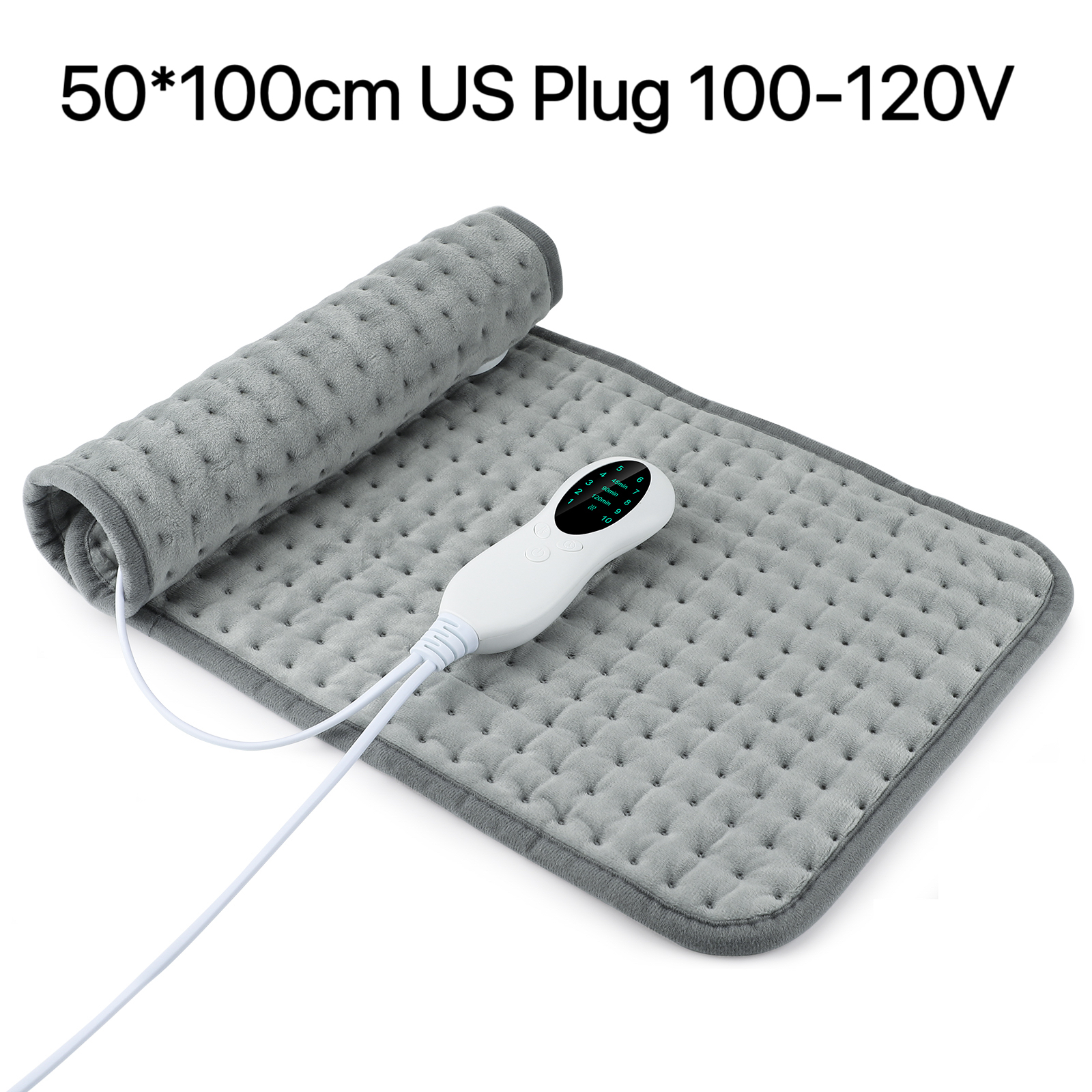 Elektrisch verwarmingskussen Thermische deken voor thuis Multifunctioneel verstelbaar timingkussen Koudverwarmende verwarmde mat voor kantoor thuis: MULTI