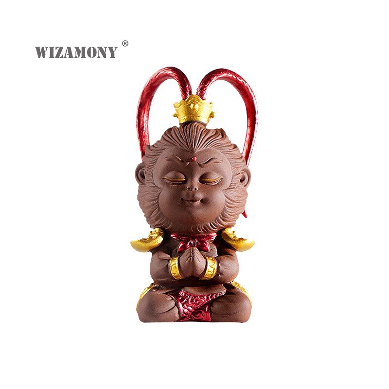 Boutique Lila zi goldene krone Affe König Tee favor qi tian daseng Tee favor Affe König ke yang cha schwach Auto Dekoration
