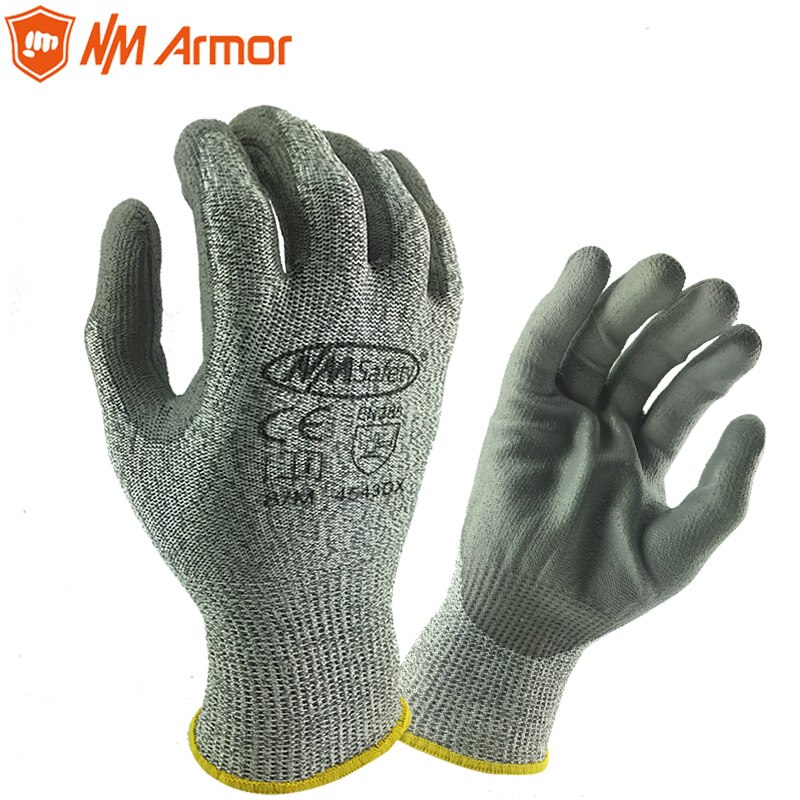 Guantes De Trabajo, 3 Pares, Resistentes A Cortes, Flexibles | Envío Gratis