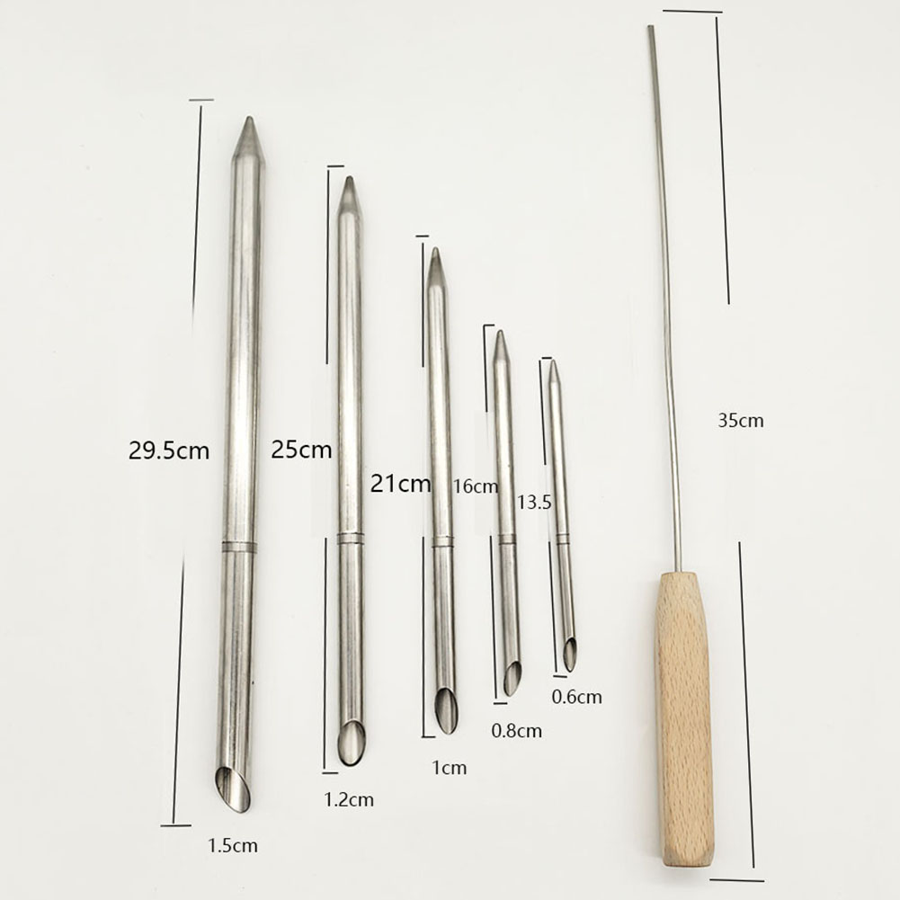 Rope Splicing Tool Kit with 5 Sizes for Easy Rope Junctions Suitable for Sailors Outdoor Activities and DIY Projects