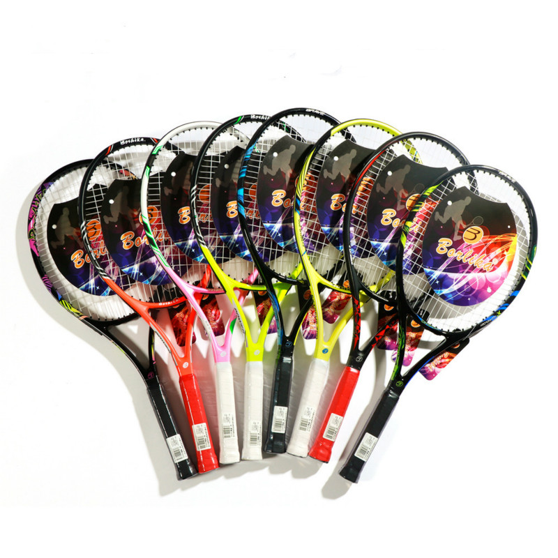 Professionel carbon aluminiumslegering tennisketsjer raqueta pickleball paddle racchetta tennisketcher tennisketsjer med snor