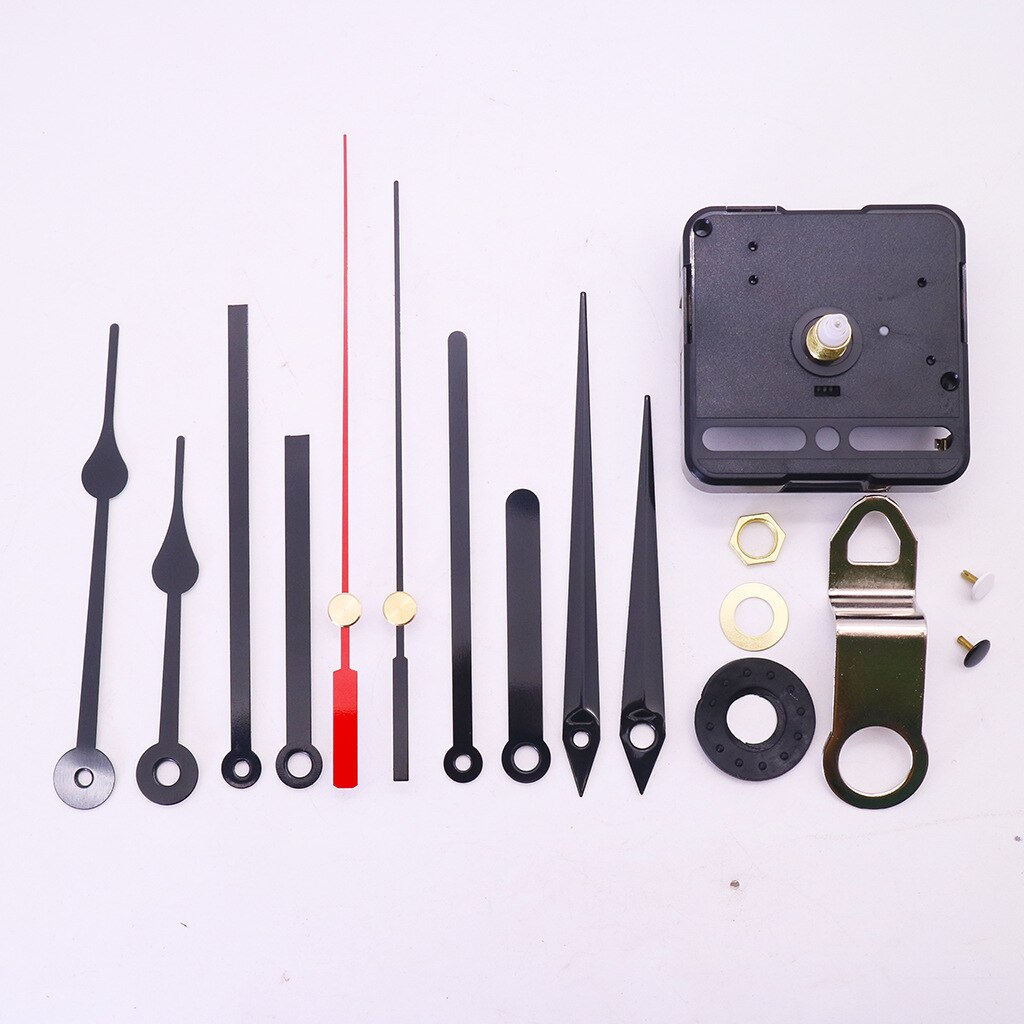 DIY Long Axis Large Torque Wall Clock Movement Mechanism Metal Clock Hand Kit