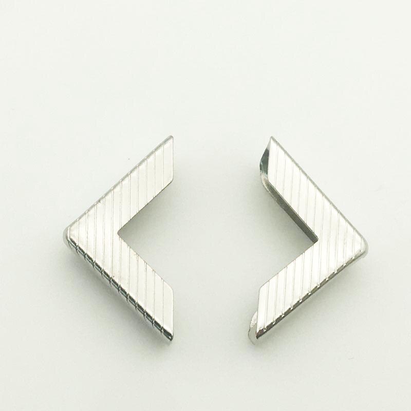 Coins métalliques argentés pour livres, Scrapbooking, Albums photos, Menus, protecteurs de coins, artisanat en métal, ornement, bricolage, 50 pièces