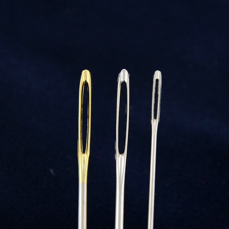 12/15/20PCS Cross Stitch Needles Craft Embroidery Tool Large Eye Sewing Needles Hand Sewing Needle Home DIY Sewing Tool
