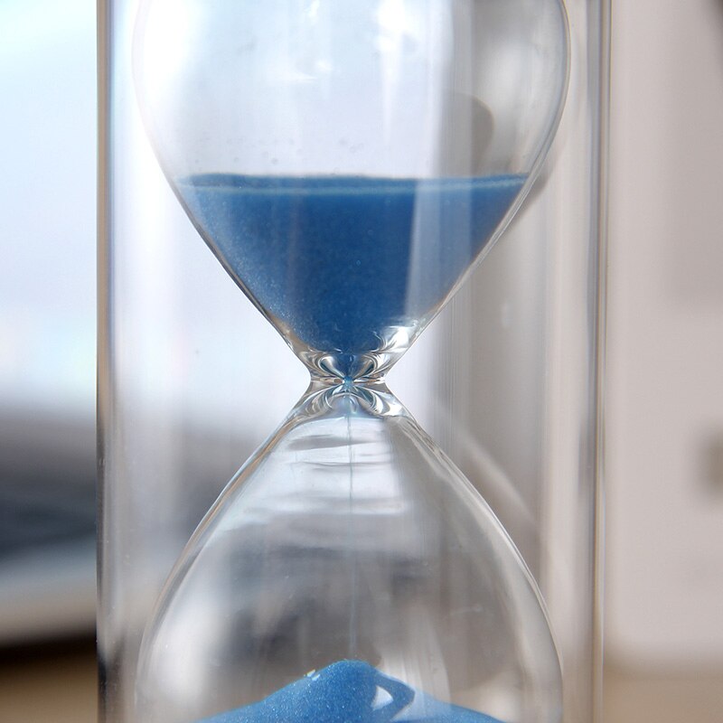 ORZ Hourglass Sand Timer 30 Minutes Timer Sea Magic Sand Hourglass Office Desk Table Hour Clock Decoration
