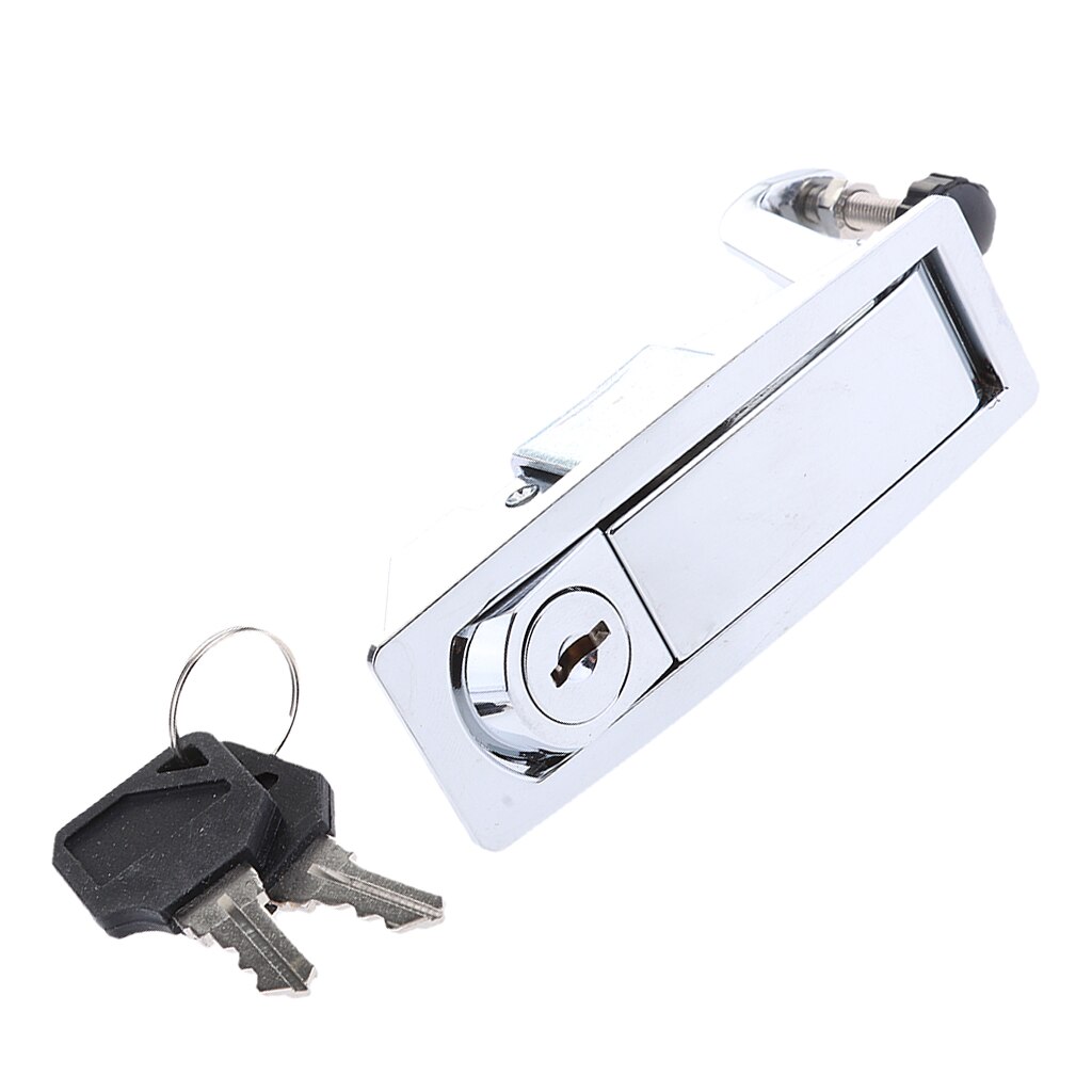 1 Pc Chrome Compressie Klink Lever Lock Voor Paardentrailer Trailers Locker Deuren