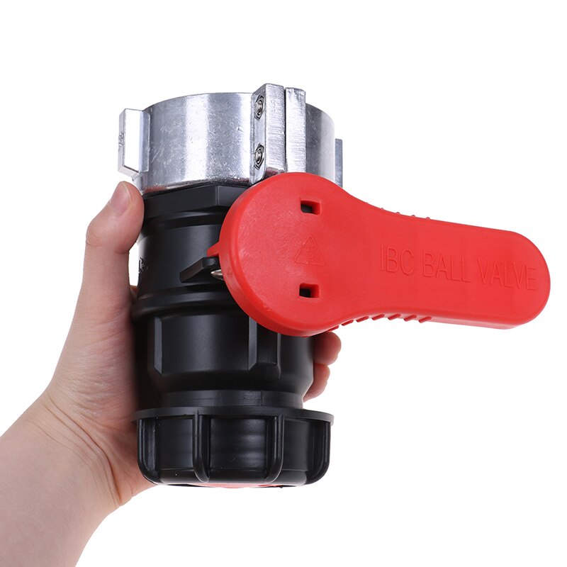 1pc 75mm 1000L Water IBC Tank Container Ball Valve Chemical Barrel Valve Acid and Alkali Resistant DN50 Ton Barrel Ball Valve