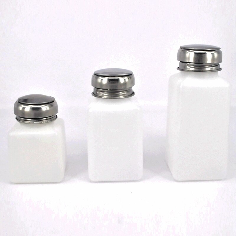 Products Red, White, Blue Push Alcohol Bottle 100 180 250ML Industrial Corrosion Resistant Anti-Volatilization