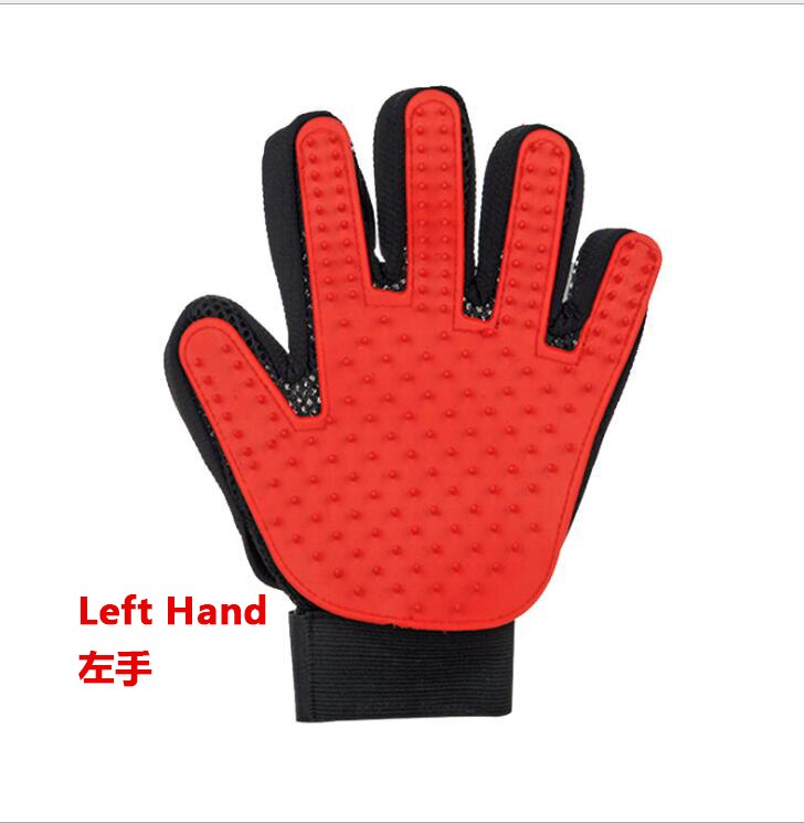 Gant pour chats chat toilettage Silicone brosse pour chien gant chat toilettage gant Massage chat chien nettoyage gants efficaces: 5