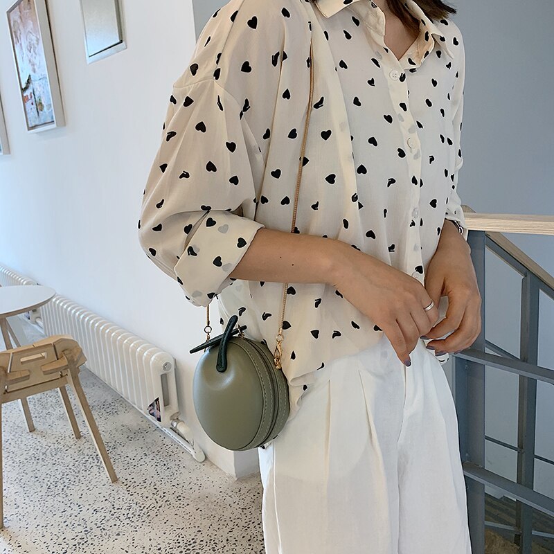 Mini Cherry Cross Body Bags Voor Meisjes Chain Schoudertassen Leuke Fruit Bag Pu Lederen Dames handtassen