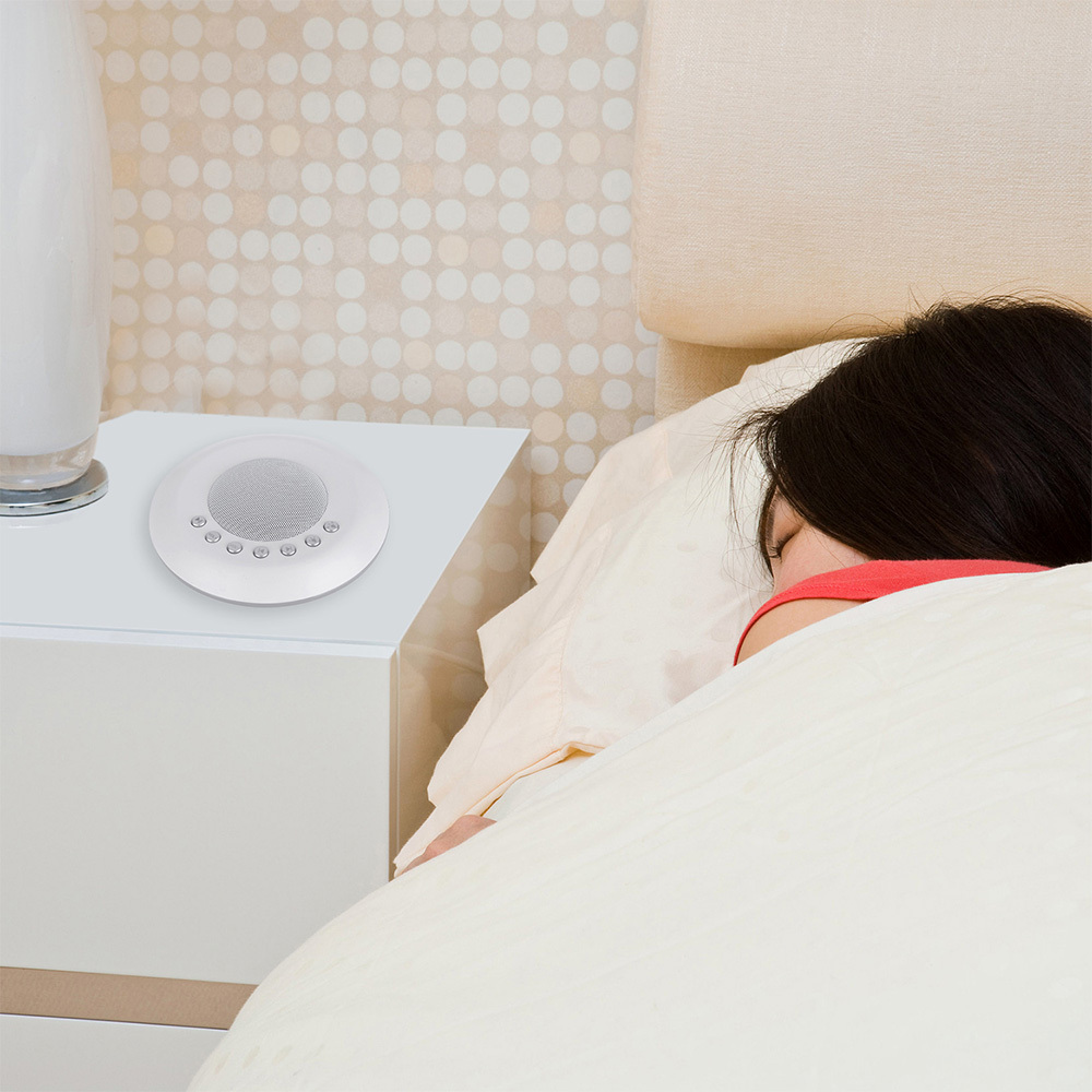 White Noise Machine Night Light Kids Memory Timer Function Soothing Sounds