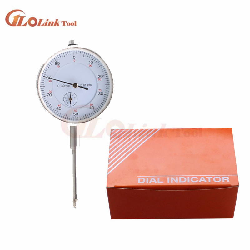 Precision Tool 0-30mm Dial Indicator Gauge 0.01mm Accuracy Measurement Instrument Tools