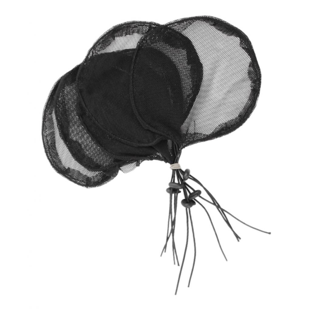 Filet à cheveux respirant pour perruque, 5 pièces, Invisible, doux et élastique