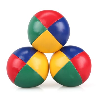 3Stck Netz einstellen Anzug Berufs Jonglierball Akrobatik Werfen Ball Pädagogisches Spielzeug freundlicher Spaß Sport Pu Weichen Jonglierball spielzeug: E