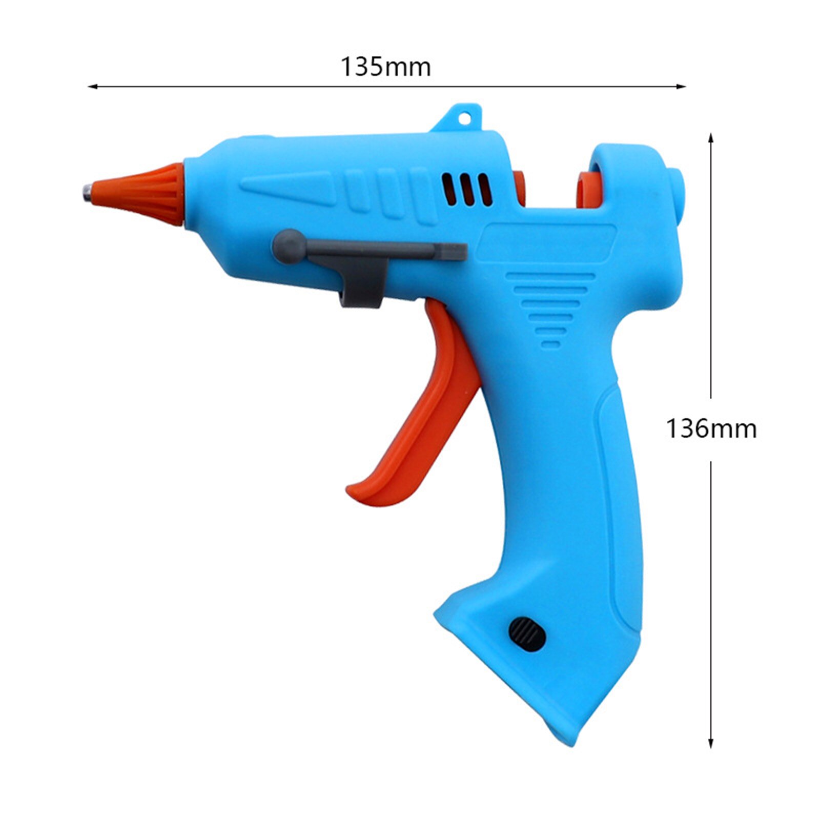 Cordless Glue Gun USB Charging Mini Glue Gun Kit with 30pcs Sticks for Crafts Decorations DIY Projects