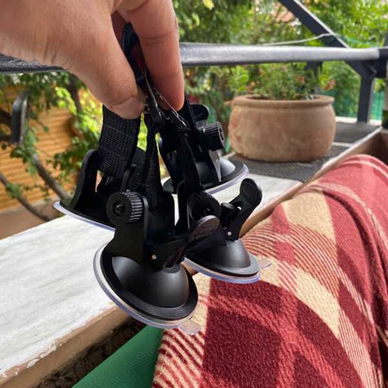 6x ancla de la taza de la succión que asegura el amarre del gancho, lona de acampada como toldo lateral del coche
