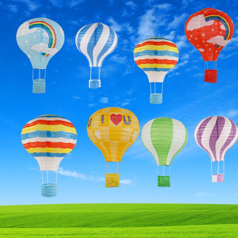 Heißer Luft Papier Laterne Dekoration Lampenschirm Weihnachten Hochzeit Party Festival Ballon Schlafzimmer Spaß Lampe Dekor Dekorationen