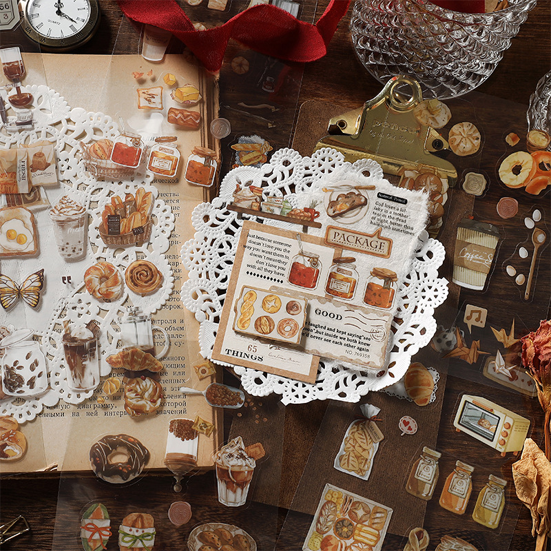 20 szt. Naklejki robić scrapbookingu książki w stylu klasyczny klej dekoracyjny Diy album robić scrapbookingu ręcznie robiony dziennik śmieci