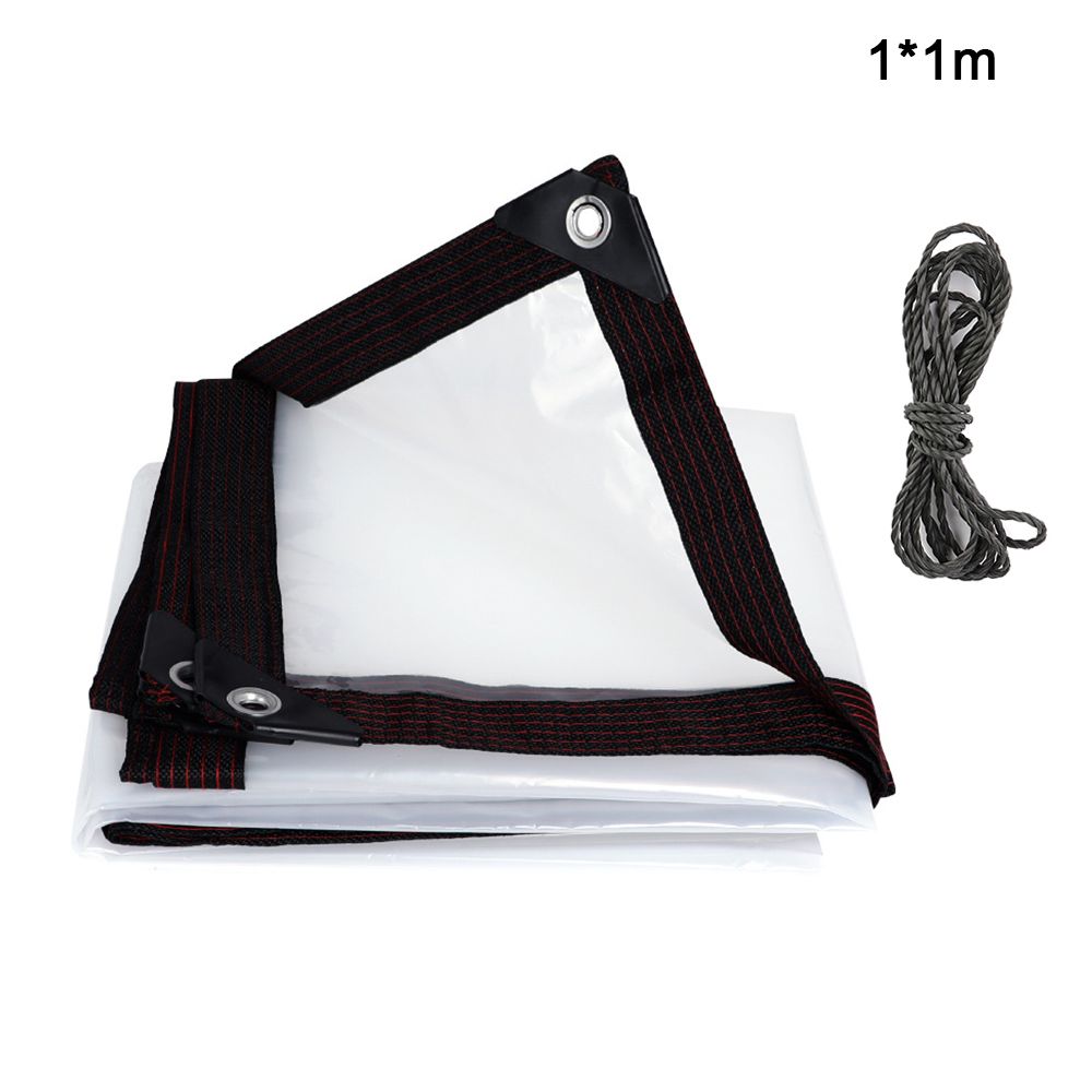 FACULX Bâche Transparente En Plastique PE Pour Serre - Bâche