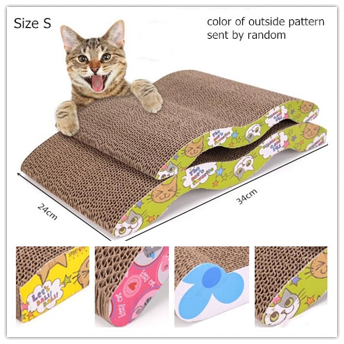 MTL cat scratcher tree climber Jumping Toy Climbing Frame Furniture Scratching: M shape Size S