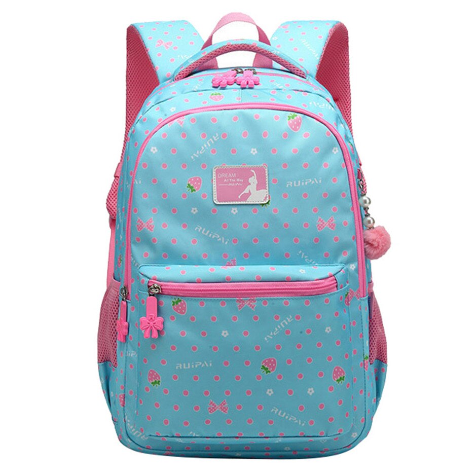 Junior High School Backpacks For Girls Primary Kids Bags two Size Large Capacity School Bags For Children Girls