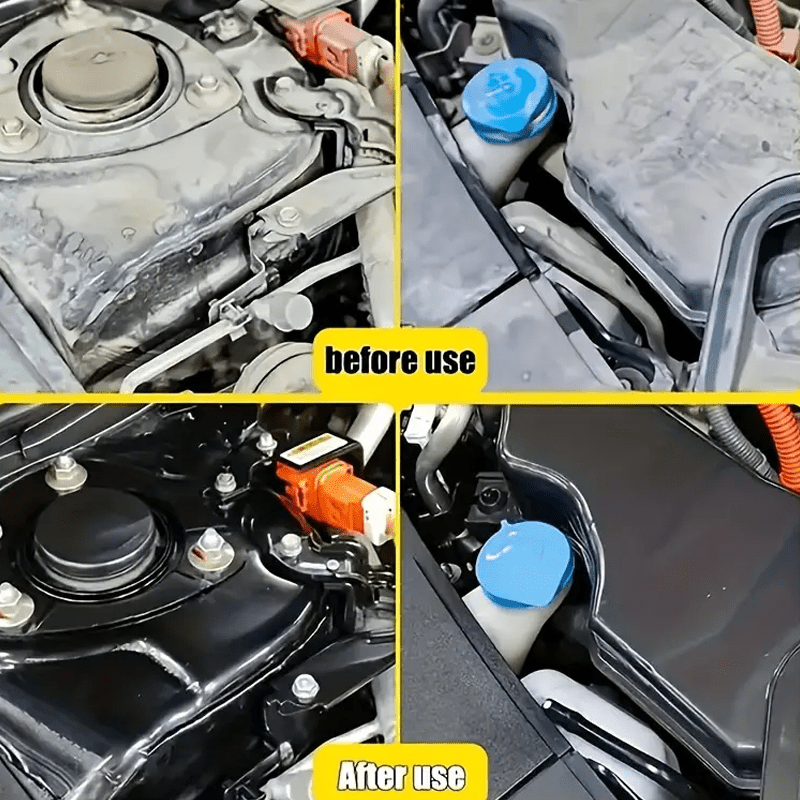 Engine Compartment Cleaner Engine Shine Protector Detail Cleaner Stain Remover Heavy - duty Degreaser for Oil And Cleaning Tools