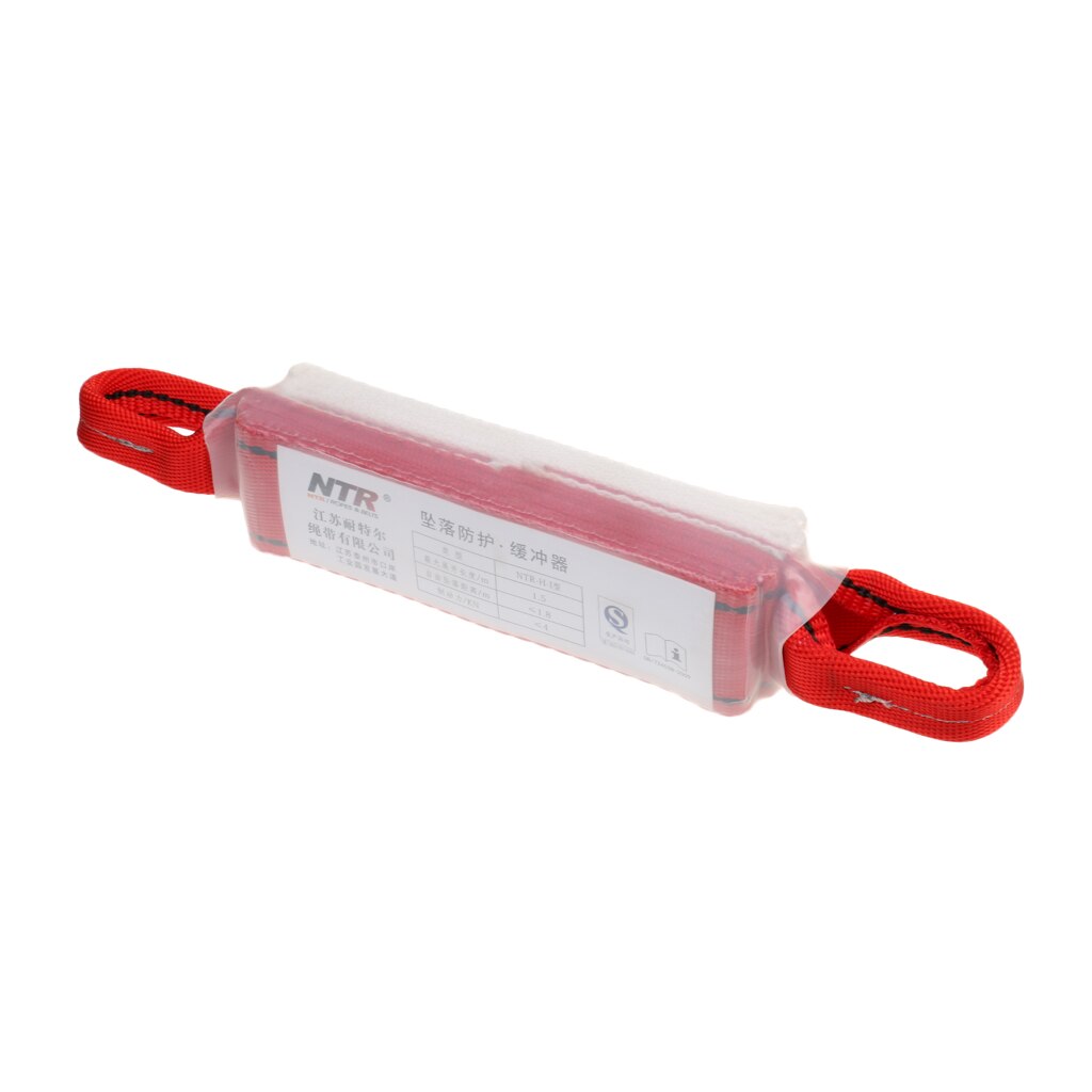 Climbing Rescue Safety Lanyard Shock Absorption Rope Fall Protection 28.5cm