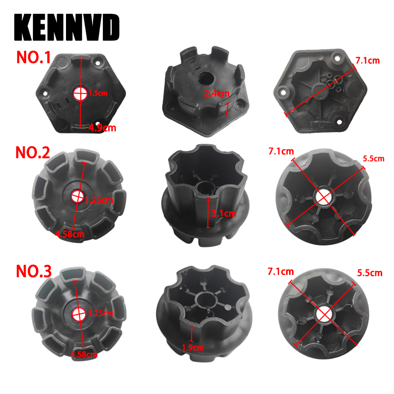Kinderen elektrische auto motor versnellingsbak band adapter verbinding clip, rit op speelgoed auto versnellingsbak koppeling motorfietsen wiel clip koppeling