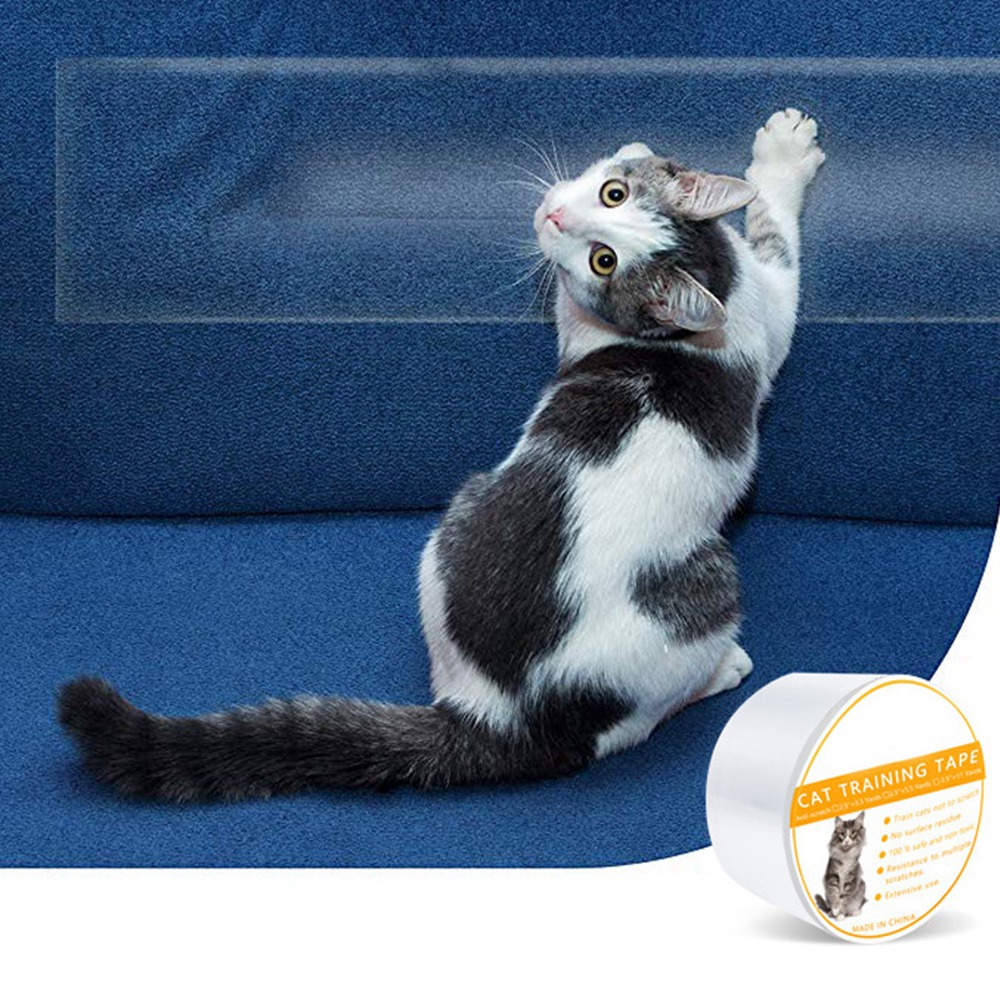 Bande adhésive de protection pour canapé, Film anti-rayures, protège des griffes de chaton