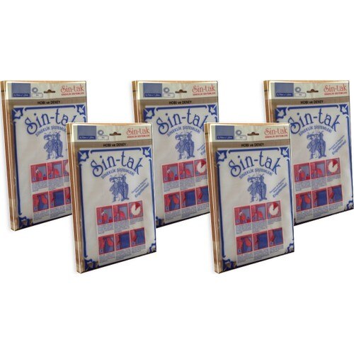 Sintak Window Fly Screen Fly Screen 5 Pcs White Color 75 Cm X125 Cm