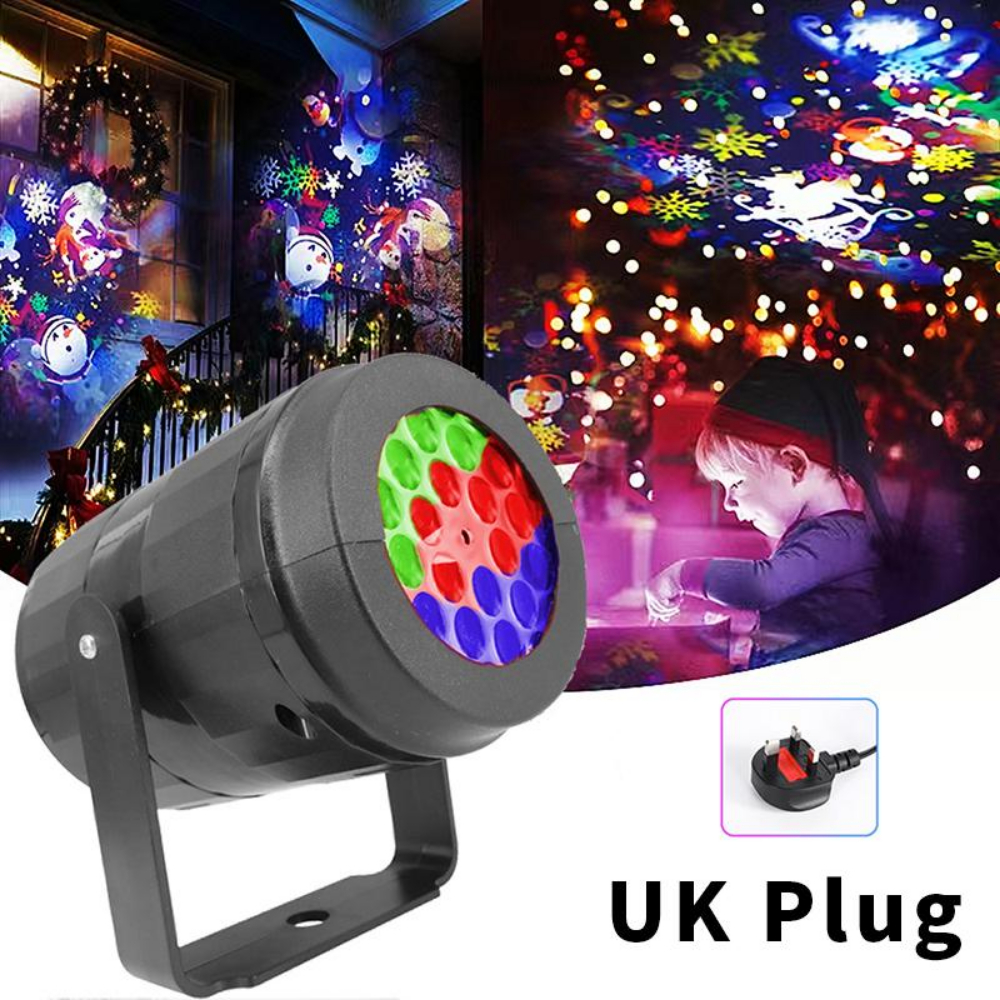 16 Patronen Led Sneeuwvlok Projector Verlichting Kerstprojectie Waterdichte Buitenlamp Sneeuw Spotlight Voor Feest: Olijf