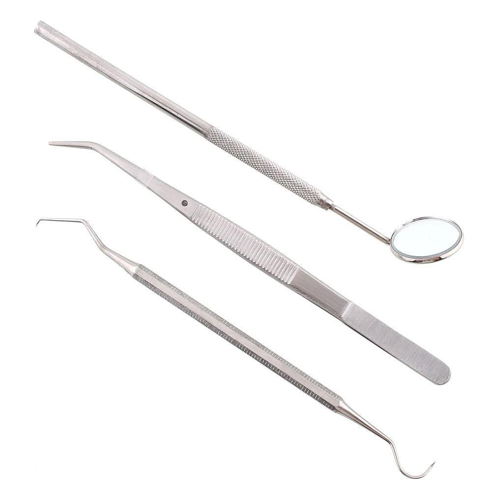 Raspador de calculadora de sarro Dental y juego de herramientas de escarificador de espejo Dental