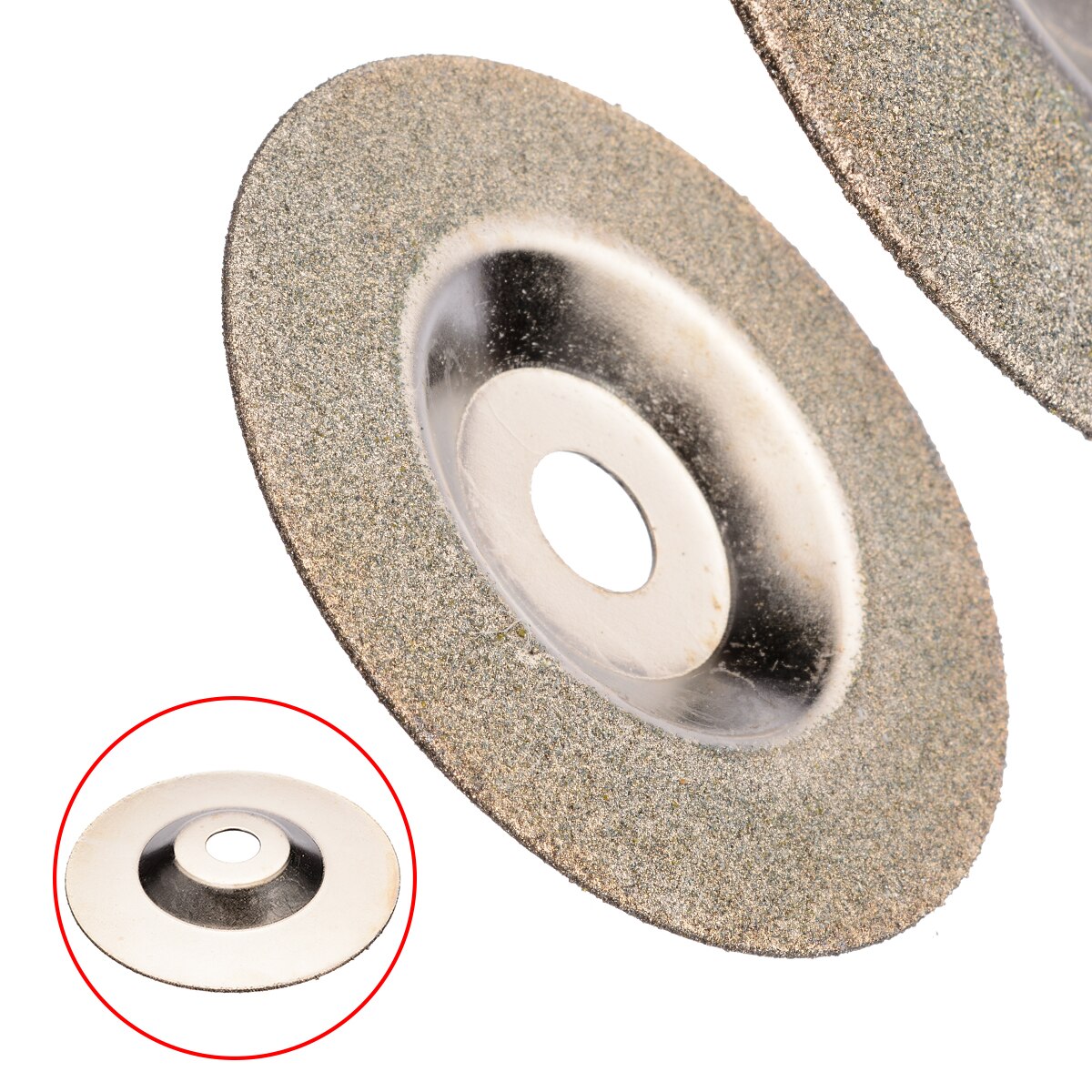 1pc 4inch 80Grit Diamant Slijpen Slijper Slijpschijf Hars Bond Grinder Wolfraam Stalen Frees Tool 100mm * 16mm