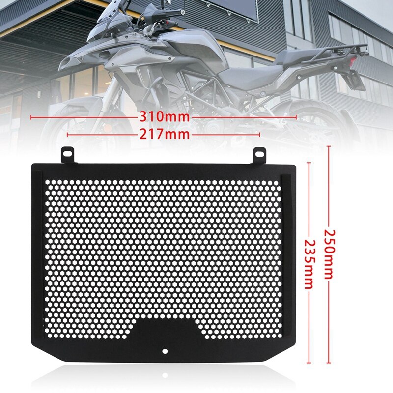 Motorcycle Stainless Steel Radiator Grille Grill Cover Protector Guard for Benelli TRK502 TRK 502