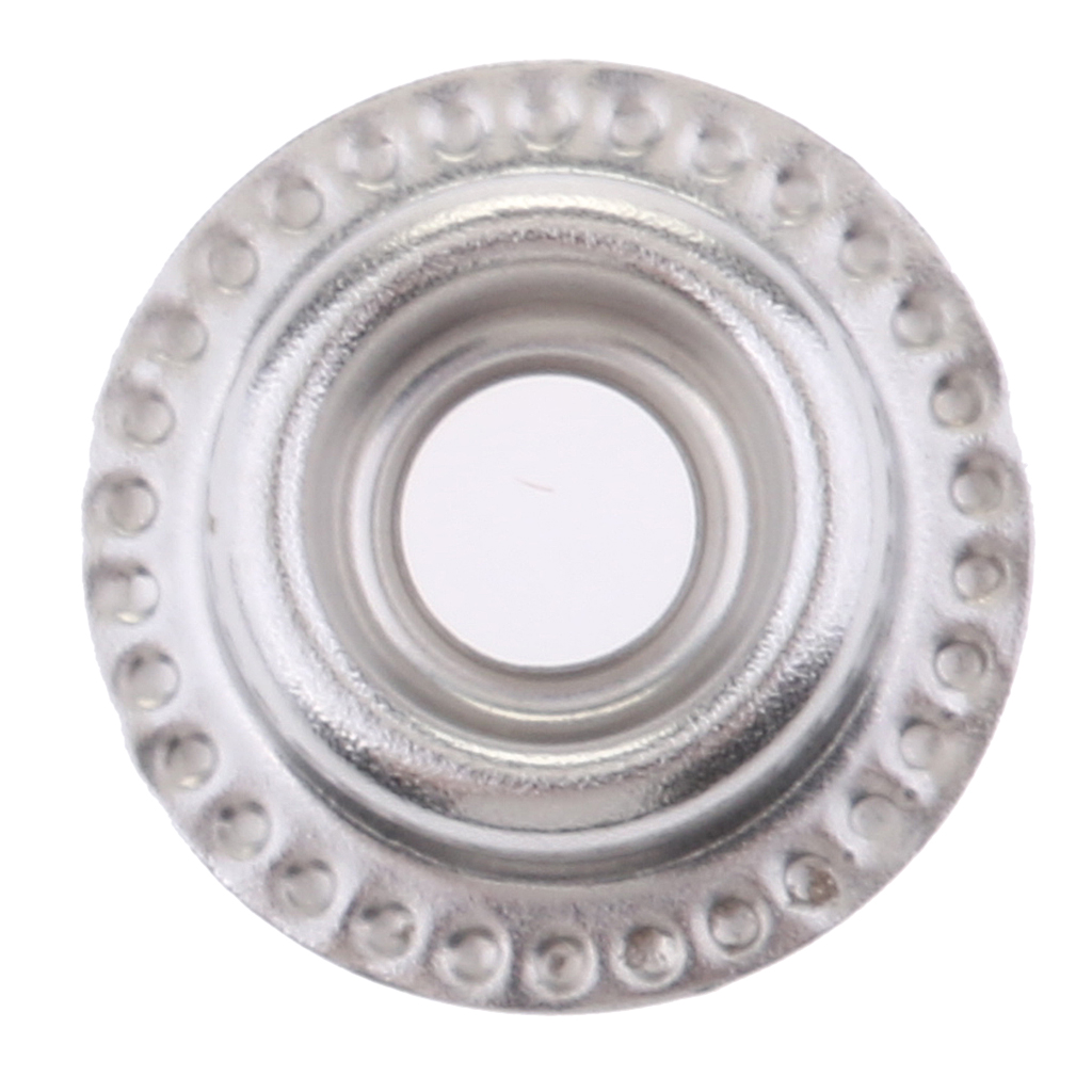 Stainless Steel Fastener Snap Press Stud Button Marine Set 100Pcs