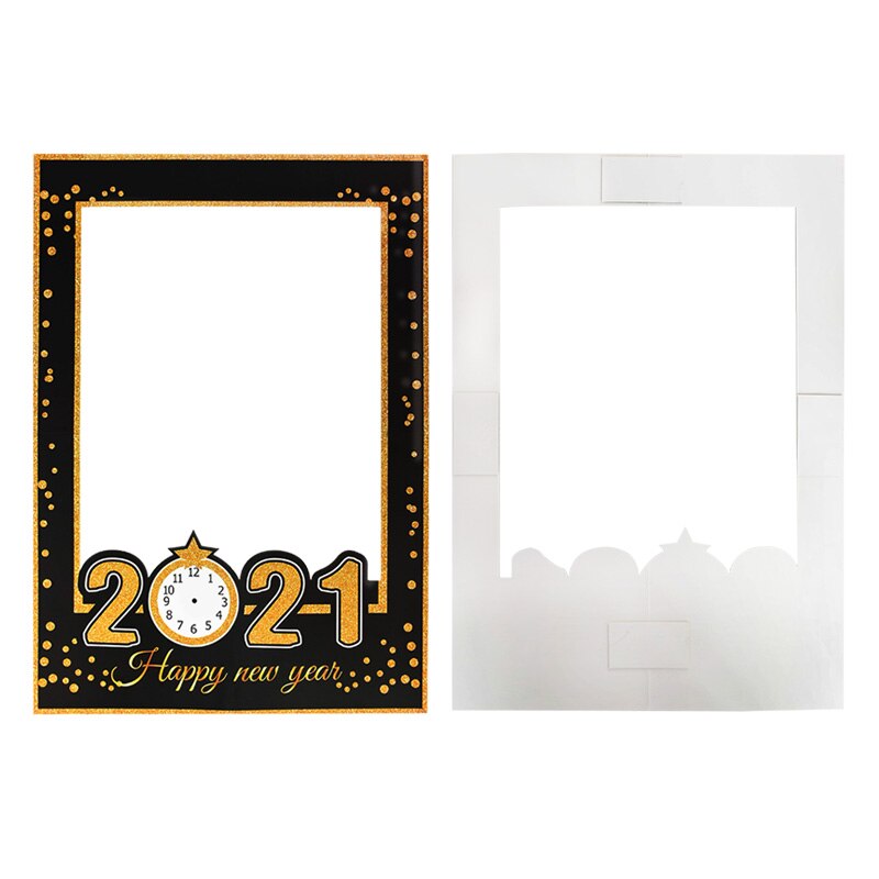 Cadre de stand pour photos joyeux nouvel an, fournitures de noël, nouvel an , de noël, mariage et réveillon
