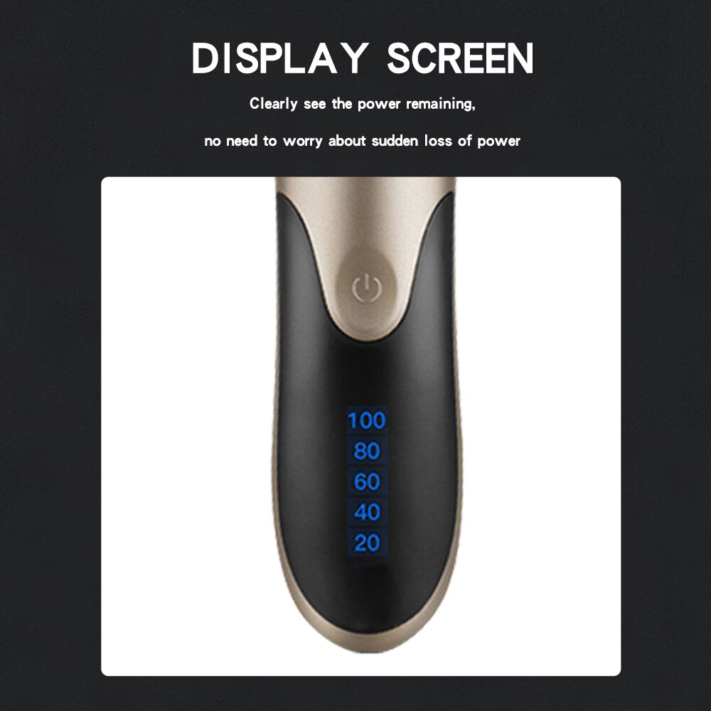 HIENA Hair Clipper Electric Hair Trimmer Digital Rechargeable Hair Clipper for Men Hair Cutting Machine Low Noise