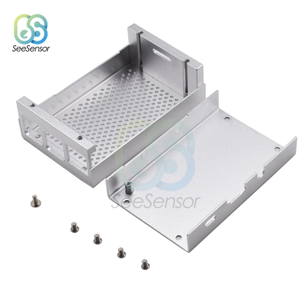 Aluminium Case Cover Metal Shell Case Box Behuizing Voor Raspberry Pi 4 Raspberry Pi 3 Model B Pi 2 /B +