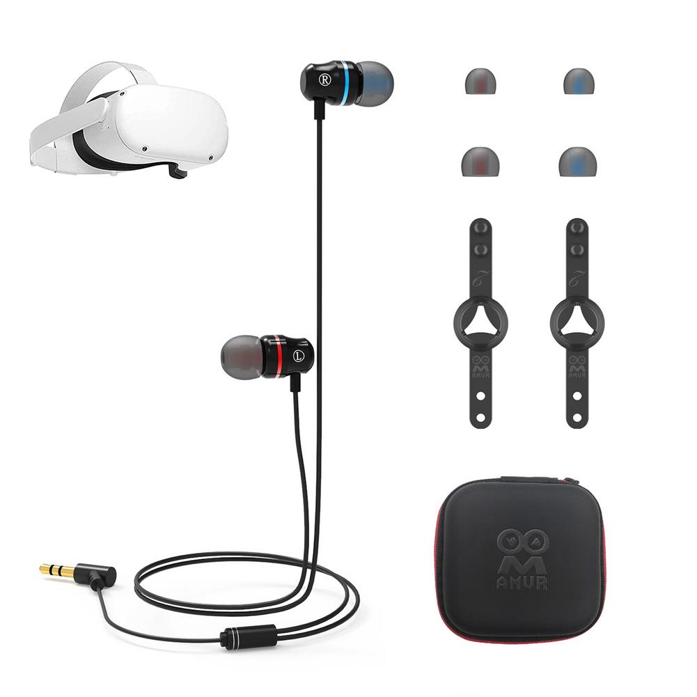 Vr Headset Oor-In Geïntegreerde Oortelefoon Voor Oculus Quest 2 In-Oor Alle-In-een Headset 20Hz-20Khz Hoofdtelefoon Holde Voor Oculus Quest 2: Default Title