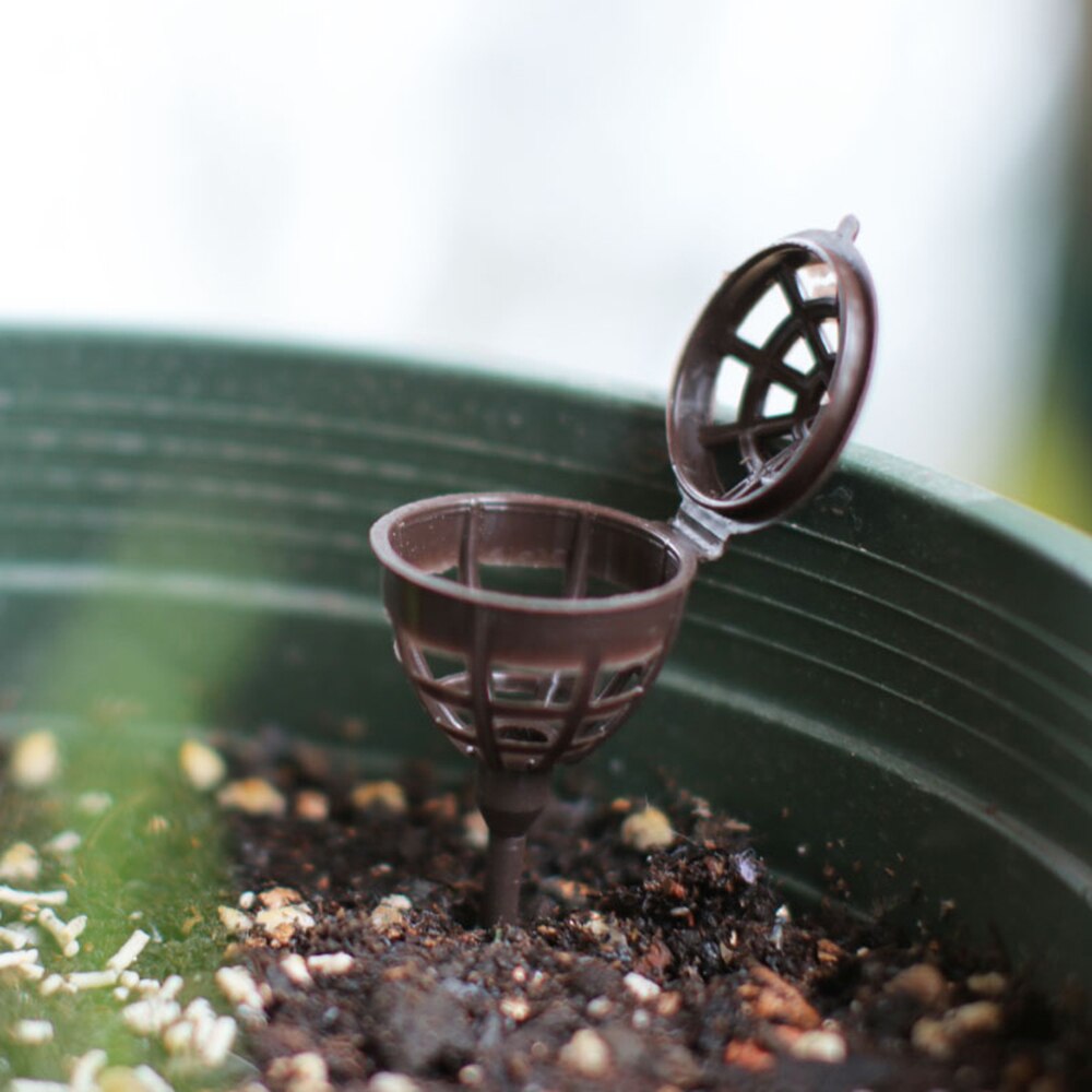 50pcs Fertilizer Basket Granular Orchid Bonsai Flower Plant Pots Special Fertilizer Box Garden Supplies