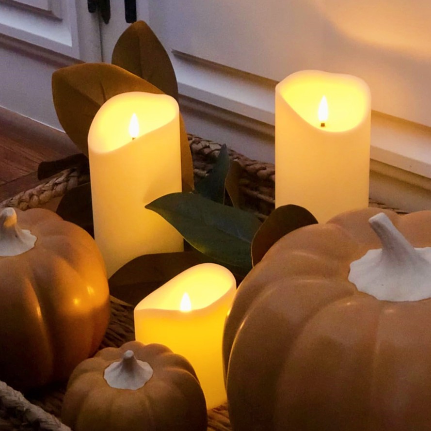 Vela portátil con batería LED, luz oscilante sin llama para vacaciones, de cumpleaños, boda, dormitorio, suministros de decoración, accesorios de iluminación