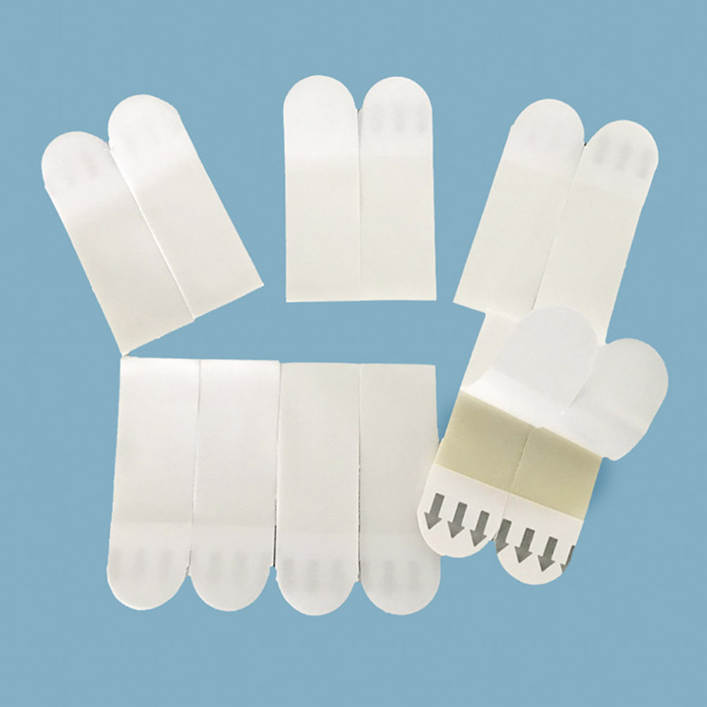Double Sided Tape Sticker Wall 10/20PCS Sets Damage Free Picture&Frame Hanging Strips Waterproof Self Adhesive Hooks Accessories