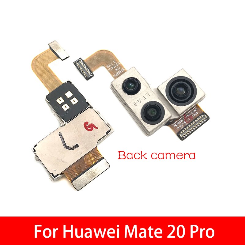 Für Huawei Kamerad 20 Profi Vordere Haupt Zurück Hinten Kamera biegen Kabel Modul Band
