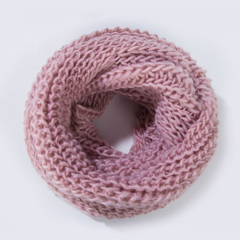 Winter Loop Scarf Women Infinity Knitted Scarf Circle Neck Scarf women Super Chunky Snood Unsex Solid Crochet Shawl