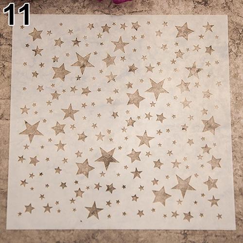 Café skum spray mall barista stenciler dekorationsverktyg girland mögel kaffe utskrift blomma modell: 11