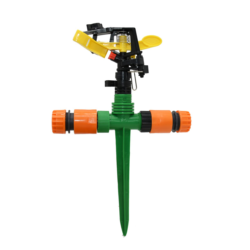 Adjustable angle Rotary nozzle Rocker Sprinklers With nozzle holder connector 360 degrees jet Agricultural garden Irrigation: 1I2 to 1I2