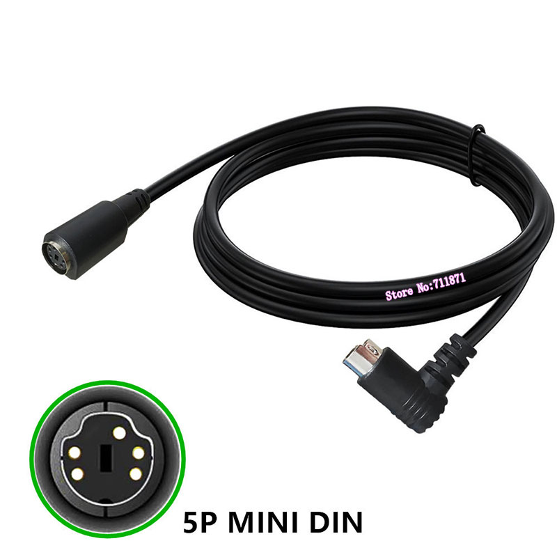 5 Needle 5 Pin Mini Din S-video Male Female Adapter Extension Cable Line Straigh Elbow 5P 5Pin S Video Mini DIN Cable Wire Cord