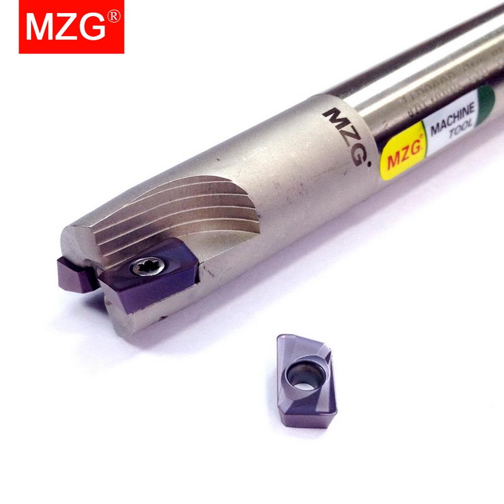 MZG BAP300R 10 12 16 mm Carbide Insert Clamped Milling Cutting Shoulder Right Angle Precision Cutter End Mill Shank