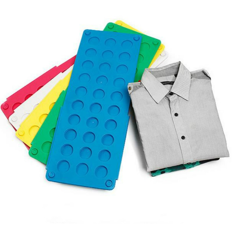 Small Size Laundry Fast Speed Folder Clothes T-Shirt Polo Fold Garment Folding Board For Kids