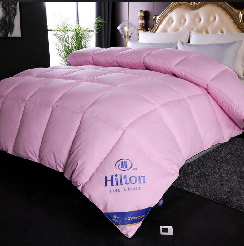 Hilton Quilt Lente Herfst En Winter Quilt Duvetcomforter Veer Fluwelen Dekbed: 150x200cm 2kg / 2